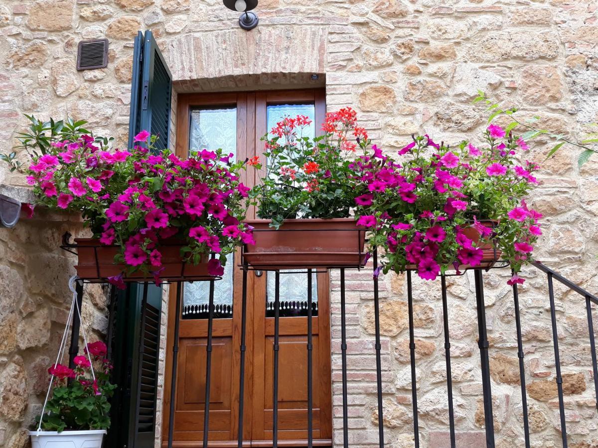 La Corte Antica Pienza Eksteriør bilde