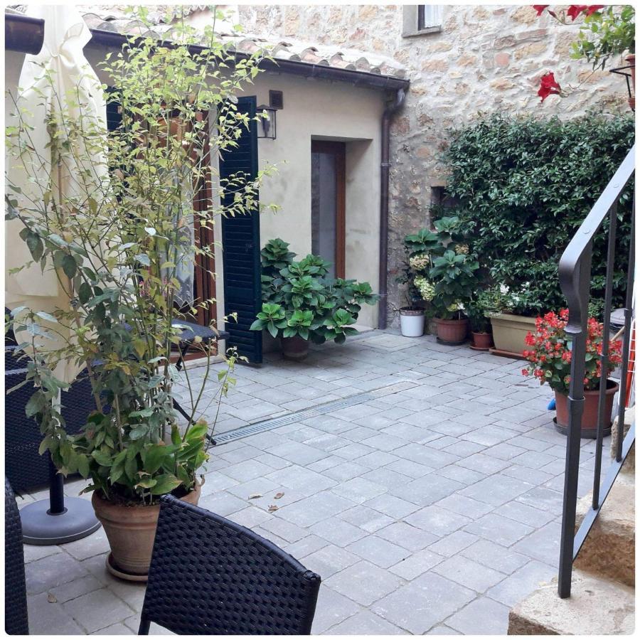 La Corte Antica Pienza Eksteriør bilde