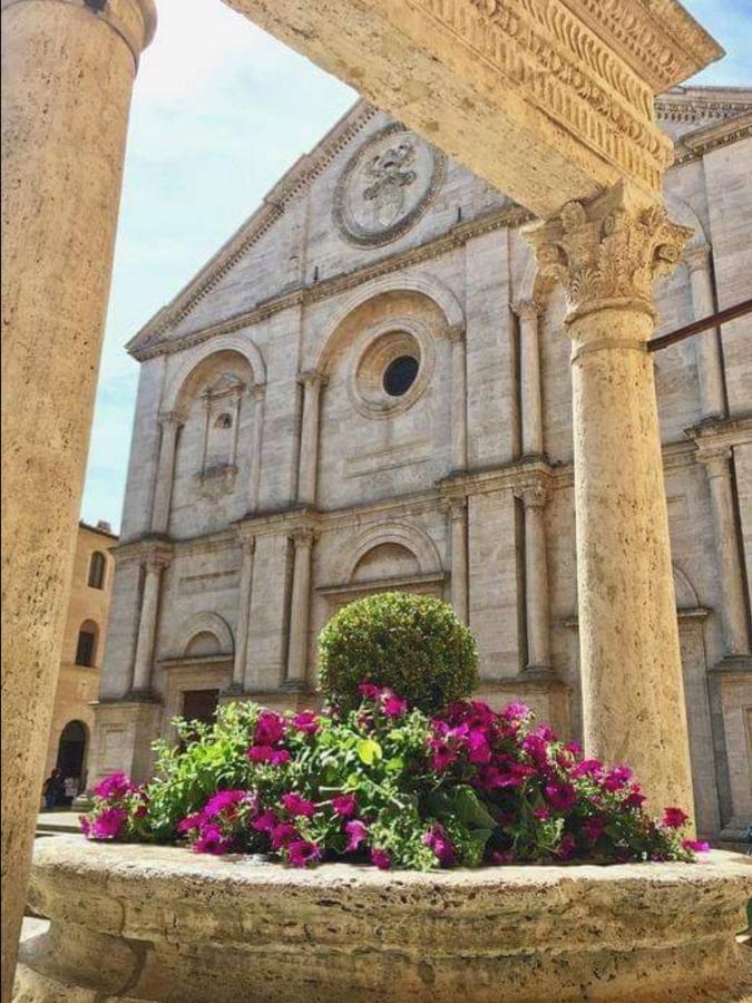 La Corte Antica Pienza Eksteriør bilde