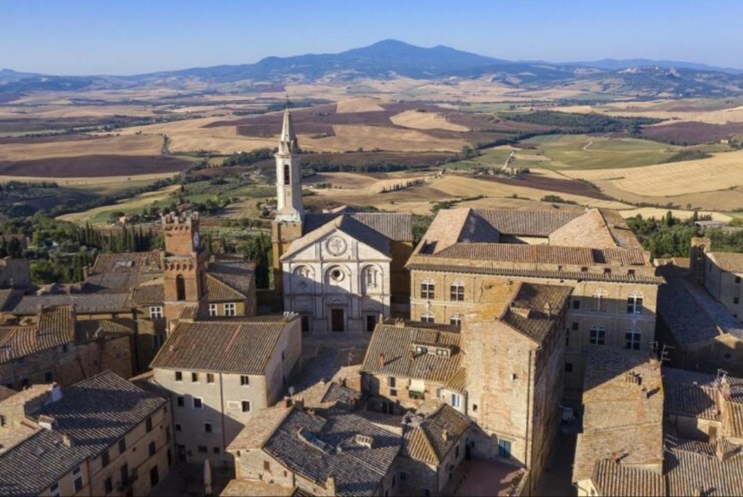 La Corte Antica Pienza Eksteriør bilde