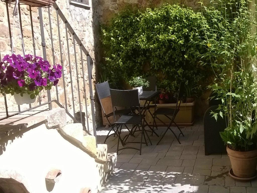 La Corte Antica Pienza Eksteriør bilde