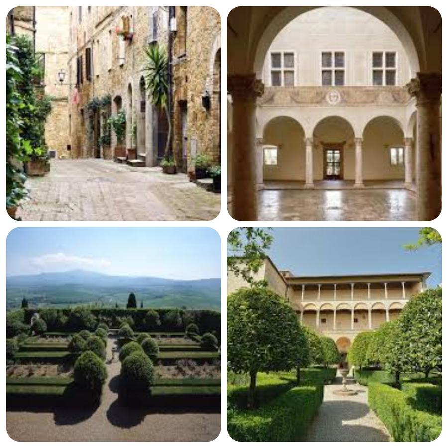 La Corte Antica Pienza Eksteriør bilde