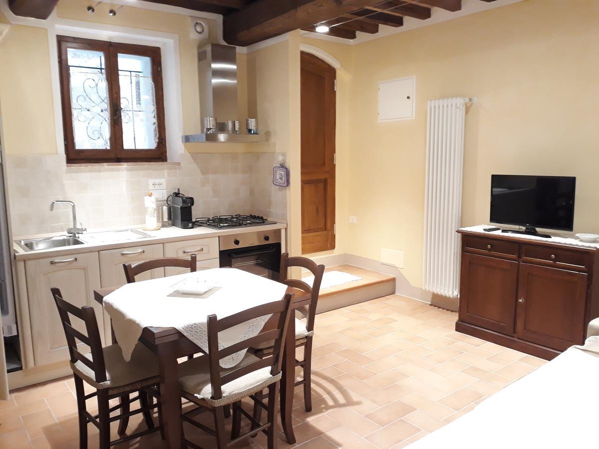 La Corte Antica Pienza Eksteriør bilde