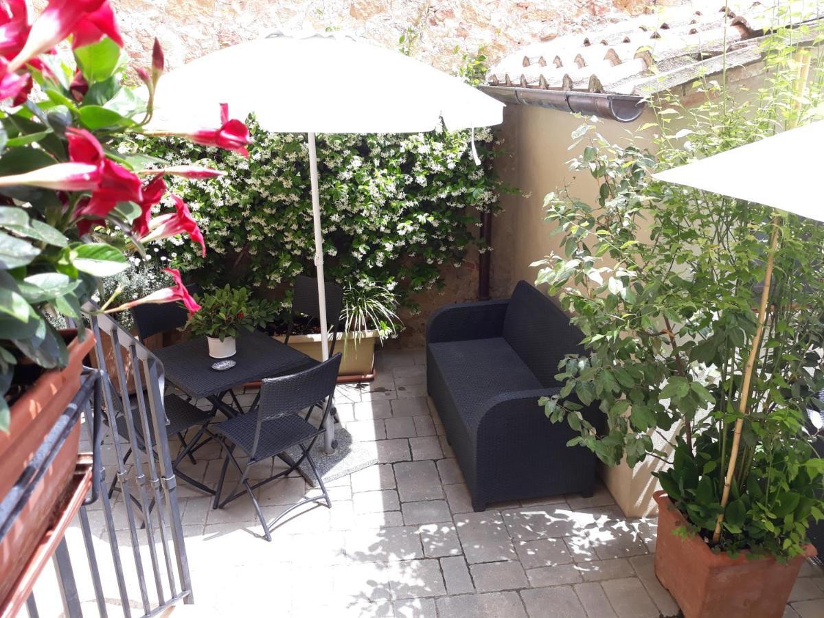 La Corte Antica Pienza Eksteriør bilde